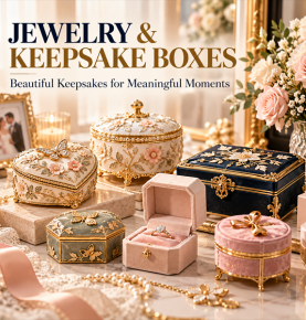 Custom Jewelry & Keepsake Boxes